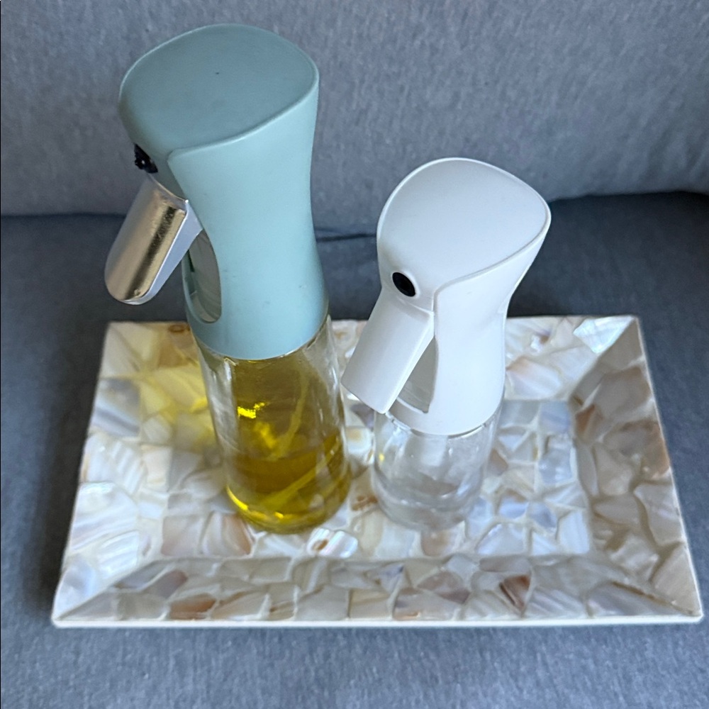 Mosaic Shell Decorative Tray - Picture 6 of 6